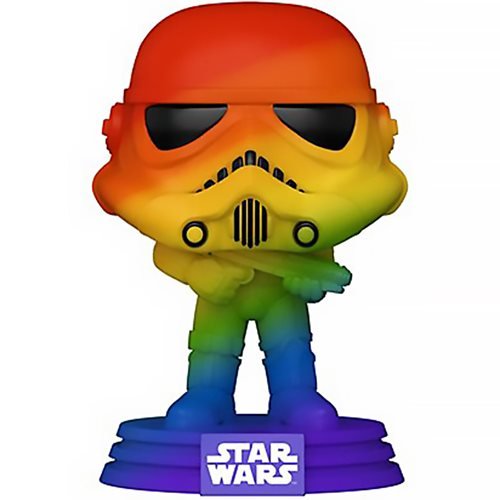 Stormtrooper Bobble-head Pride 2021 Rainbow Pop! #296