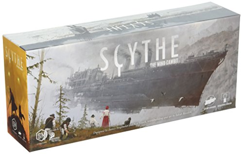 Scythe: The Wind Gambit Expansion - Stonemaier Games, Strategy Board Game, Ages 14+, 1-7 Players, 90-140 Mins
