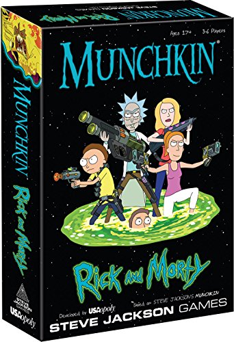 Munchkin®: Rick and Morty™ by USAopoly, 3 - 6 Players Ages 17 and up