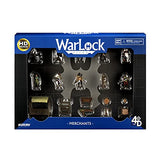 WarLock Dungeon Tiles: Accessory - Merchants - WizKids, Pre-Painted RPG Accessories