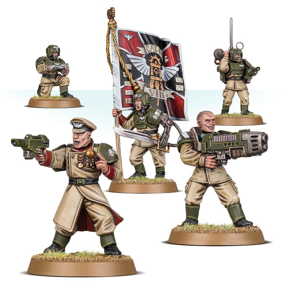 Astra Militarumn: Cadian Command Squad