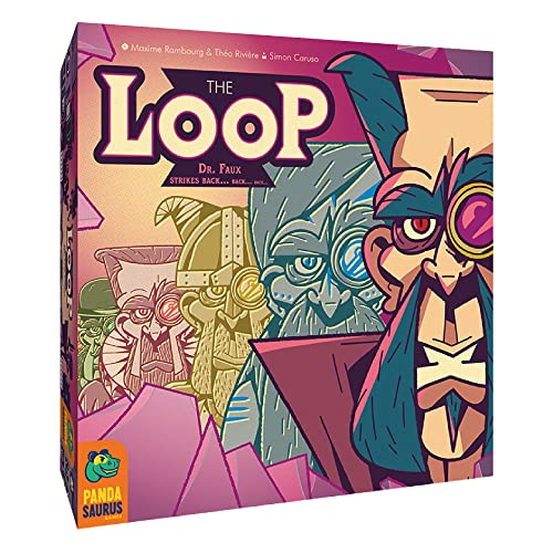 The Loop - Strategy Board Game, Pandasaurus Gamees, Cooperative Game for Adults, Ages 12+, 1-4 Players, 60 Min
