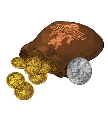 Flamecraft: Deluxe Metal Coins