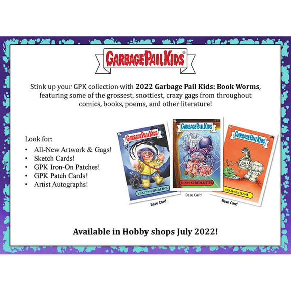 2022 Topps Garbage Pail Kids Series 1 Book Worms Hobby Collector Packs (image)