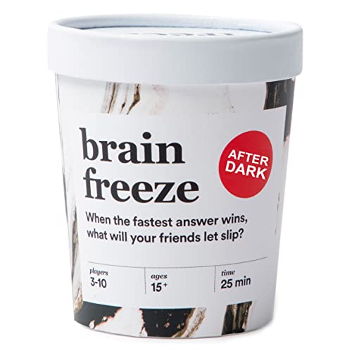 Brain Freeze Adult Card Game - The Speak-Before-You-Think Party Game [NSFW Edition]