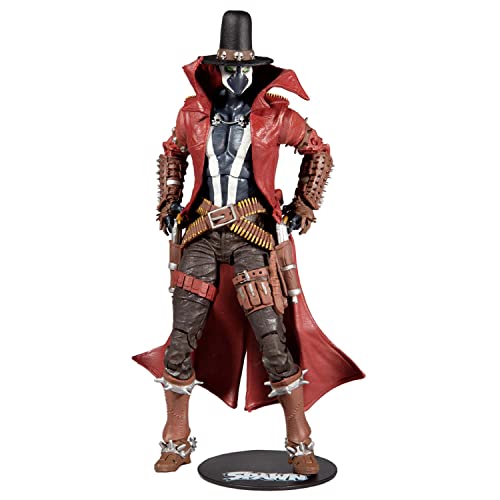 McFarlane Toys Spawn Gunslinger with Gatling Gun - 7 inch Collectible Action Figure