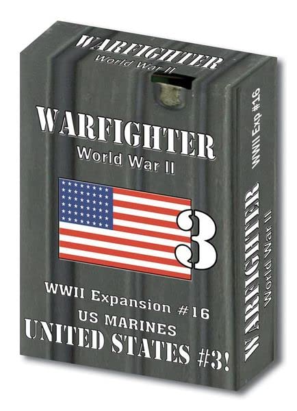DVG: Expansion Card Deck #16, US Marines #1, for The Warfighter WWII Game Series