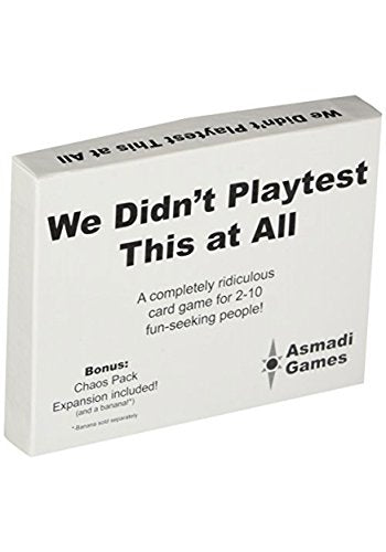 We Didn't Playtest This At All Party Game, by Asmadi Games