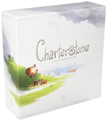 Charterstone - Village Building Boardgame, Ages 14+, 1-6 Players, 60 Min