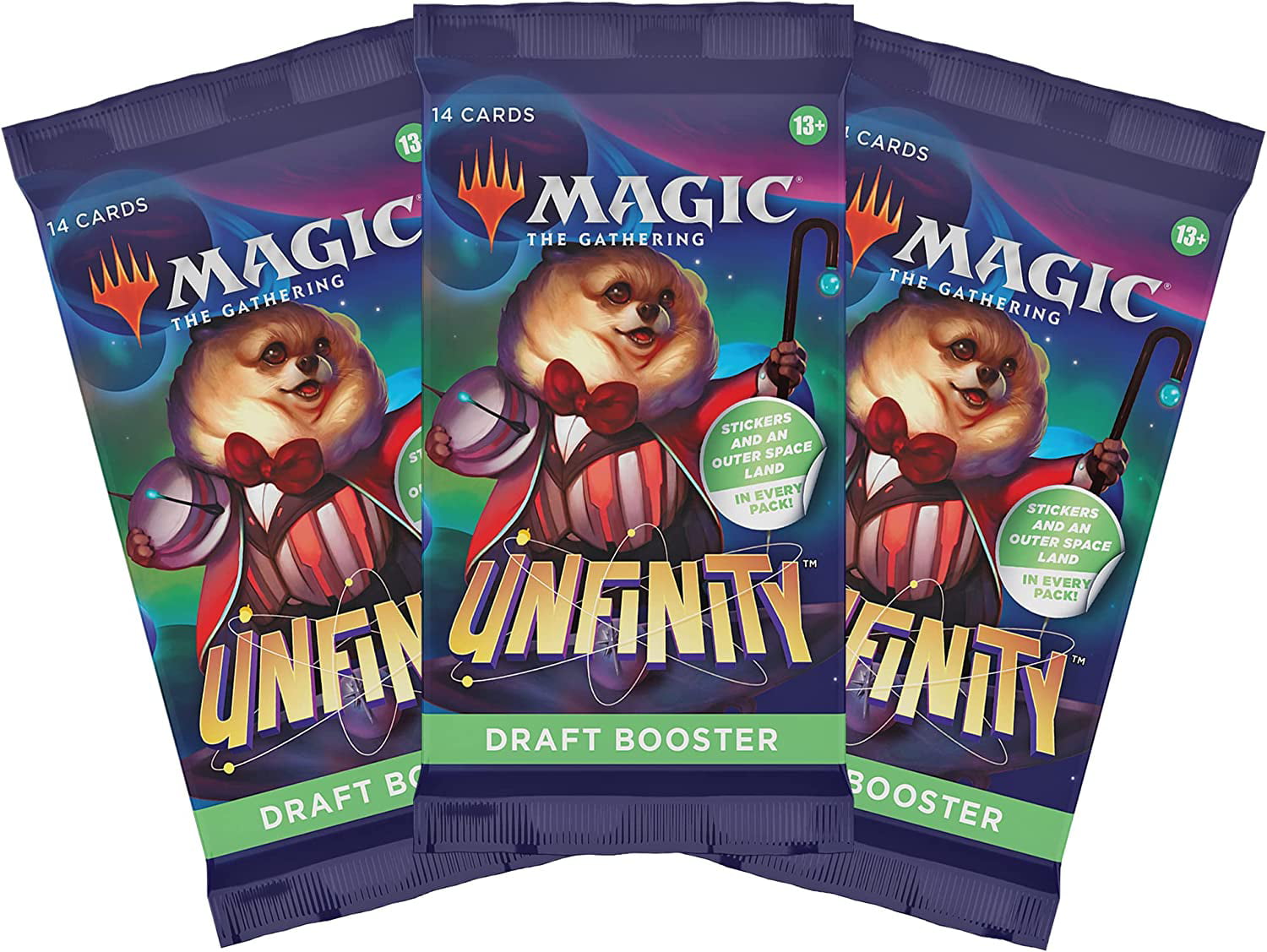 Magic the Gathering: Unfinity Booster Packs | 6 Packs (90 Magic Cards)