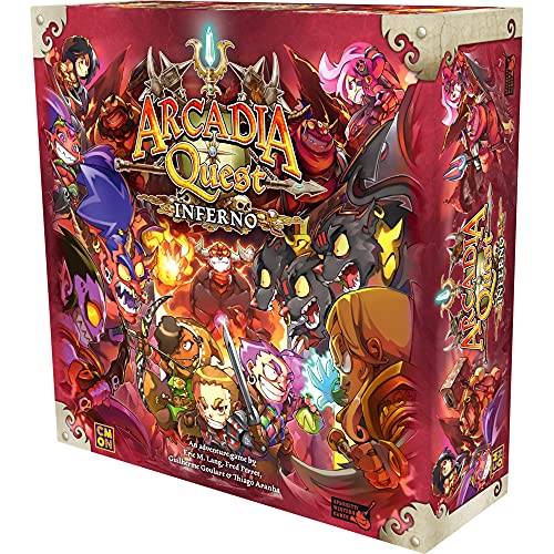 Cmon Arcadia Quest: Inferno Board Game