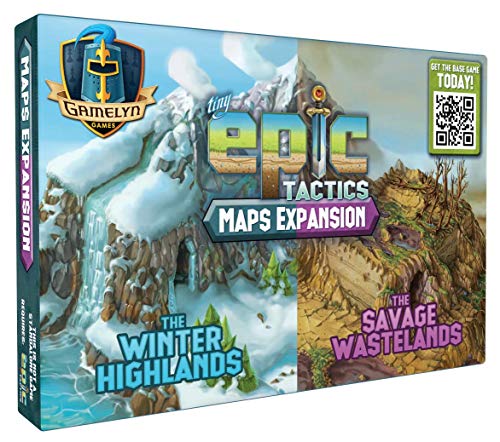 Tiny Epic Tactics Map Pack Expansion (The Winter Highlands & the Savage Wastelands)