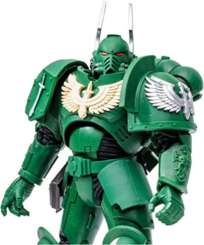 McFarlane Toys Warhammer 40k Dark Angels Assault Intercessor Sergeant - 7 in Collectible Figure