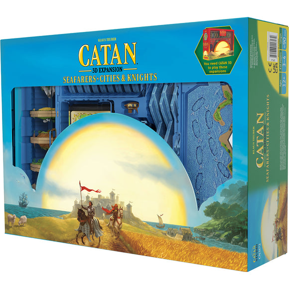 Catan - 3D Edition Seafarers + Cities & Knights Expansion
