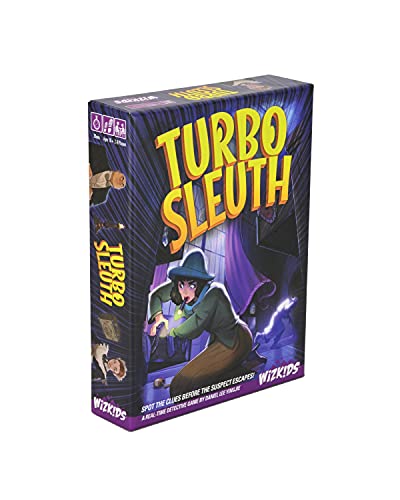 Turbo Sleuth - WizKids, Puzzle Solving Game, Ages 10+, 2-8 Players, 20 Min