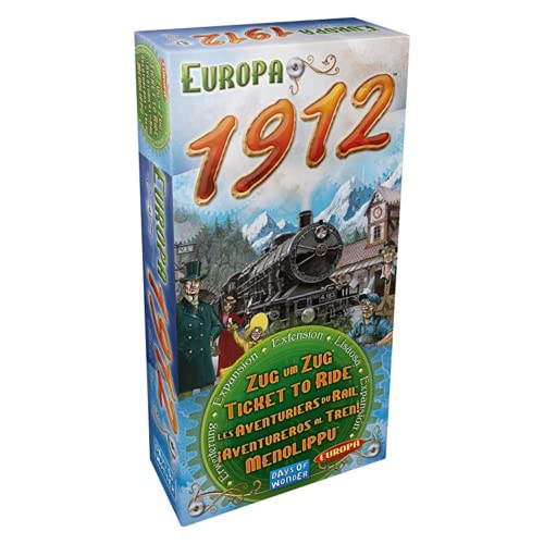 Ticket to Ride Europa 1912 Expansion