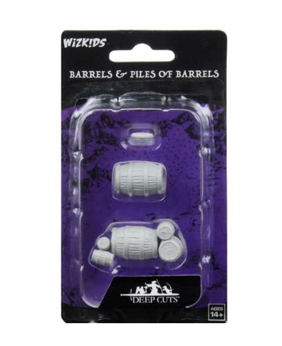 WizKids WZK73361 DC Barrel & Pile of Barrels W5 Miniature