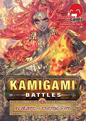 Kamigami Battles Avatars Cosmic Fire Deck Building Game Expansion Pack