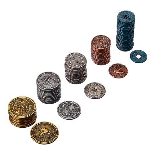 Scythe: Metal Coins - Scythe Board Game Accessory, Stonemaier Games