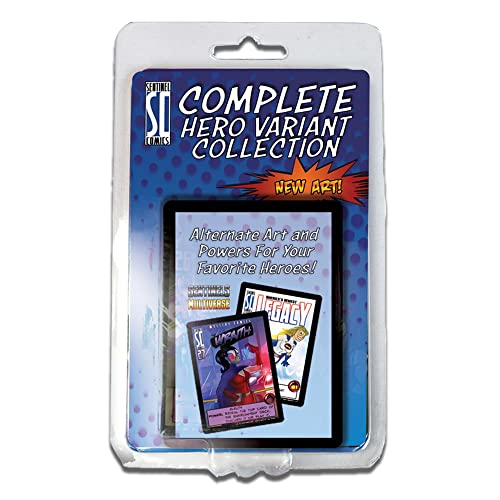 Sentinels Of The Multiverse: Complete Hero Variant Collection - Cards With Brand New Art, RPG Acessory Pack