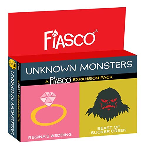 Fiasco 2E RPG: Unknown Monsters