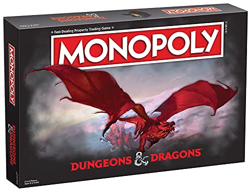 Monopoly Dungeons & Dragons Edition Board Game