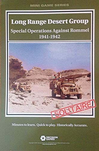 Long Range Desert Group - Special Operations Against Rommel 1941-1942 New