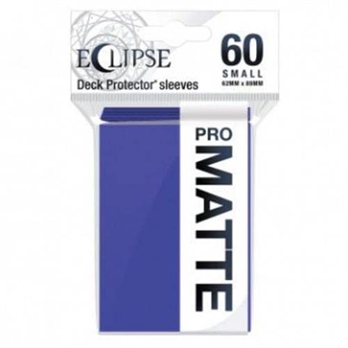 Ultra Pro ULP15646 Deck Protector Eclipse Matte Small Sleeves, Royal Purple - 60 Per Pack
