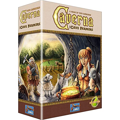 Caverna: The Cave Farmers Strategy Board Game for ages 12 and up, from Asmodee