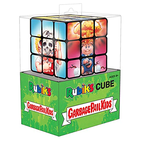 Garbage Pail Kids Rubik's Cube | Collectible Puzzle Cube Featuring Characters