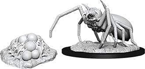 WizKids WZK90077 D&D Nolzurs Marvelous Unpainted Miniatures Giant Spider & Egg Clutch Wave 12 Figure