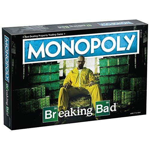 Monopoly Breaking Bad | Based on AMC's Breaking Bad Show | Collectible Monopoly Game Featuring Familiar Locations and