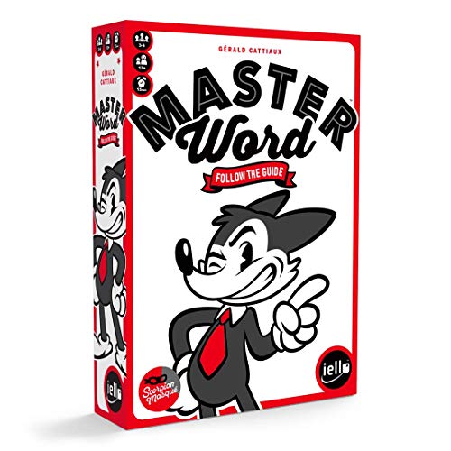 Master Word  - IELLO Cooperative Word Game, Ages 12+, 3-6 Players, 15 Min