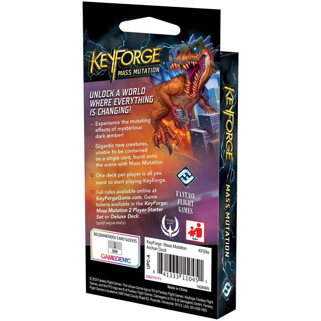 Keyforge: Mass Mutation Archon Deck (Single Deck) – Spieda Games