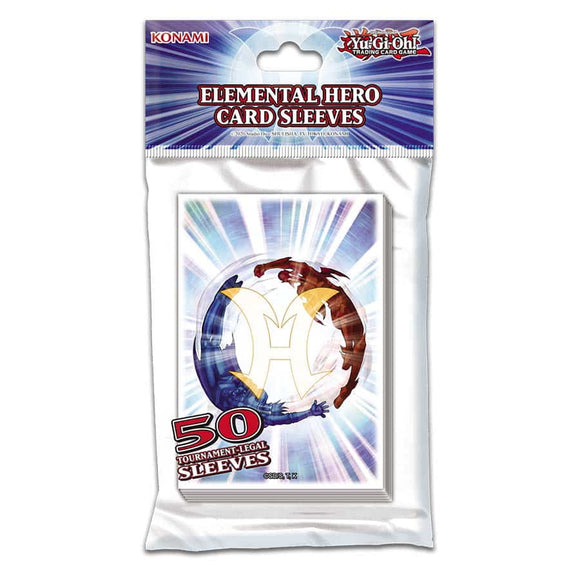YU-GI-OH!: CARD SLEEVES: ELEMENTAL HERO (50CT) | 083717857488 Spieda Games YU-GI-OH!: CARD SLEEVES: ELEMENTAL HERO (50CT) | 083717857488 Spieda Games