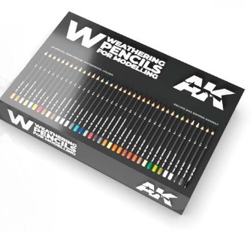 Weathering Pencils for Modelling: Deluxe Edition Box Set (37)|  8435568301580