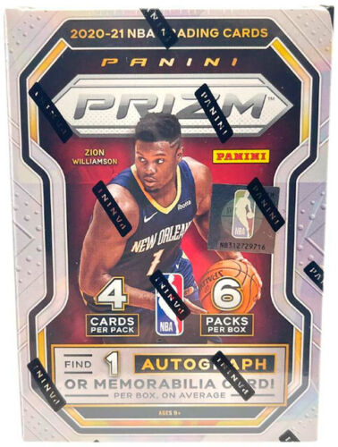 2020/21 Panini Prizm Basketball 6-Pack Blaster Box - 24 Cards